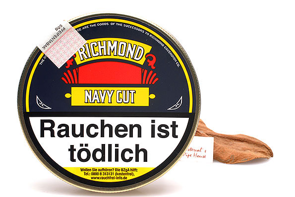 Richmond Navy Cut Pfeifentabak 50g Dose Richmond Navy Cut Pfeifentabak 50g Dose